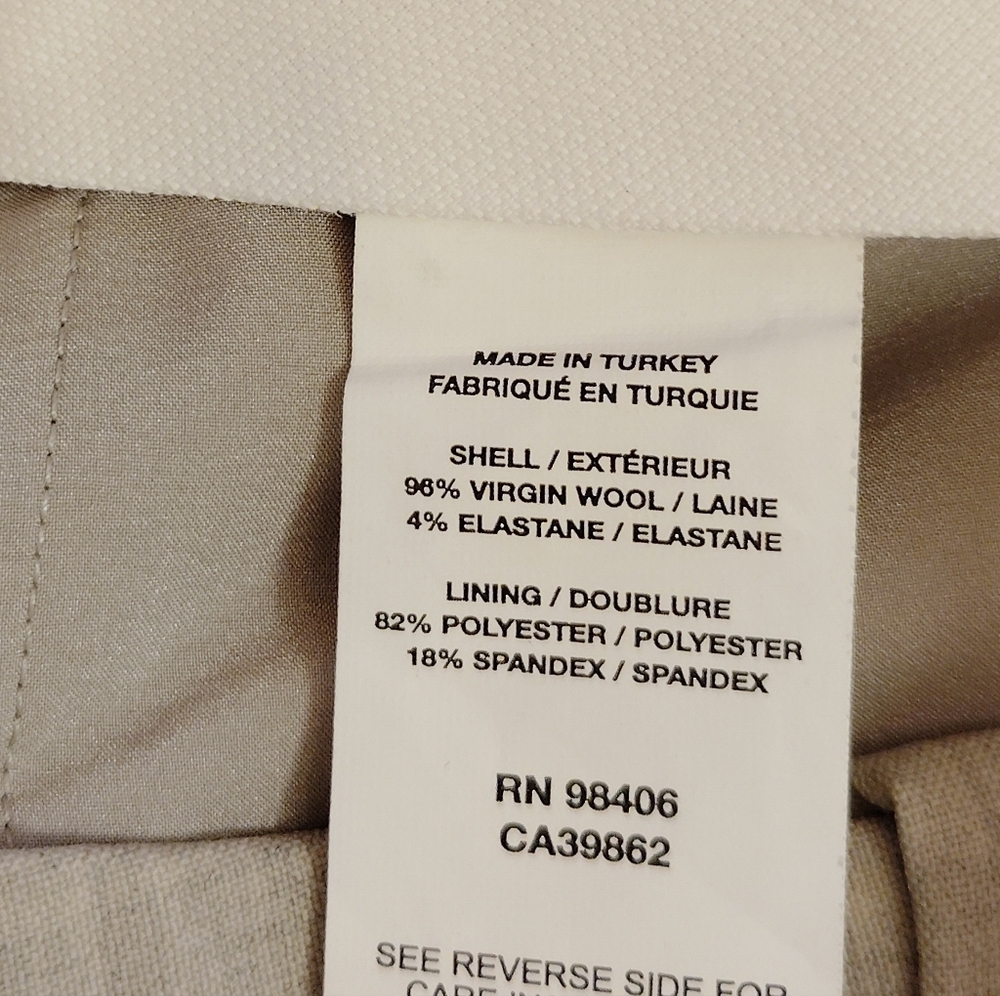 Theory Light Beige Women's Blazer and Pants Set - Picture 11 of 14